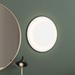 Wade Logan® Aunyae 1 - Light 6.3" Simple Circle LED Flush Mount Acrylic in Brown/White | 1.18 H x 6.3 W x 6.3 D in | Wayfair