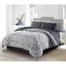 Canora Grey Verona_8 Pc Down Alternative Comforter Set Down/Microfiber in Black/Gray/Pink | King Comforter + 2 King Shams | Wayfair