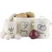 Gracie Oaks Litsey 3 Piece Kitchen Canister Set Plastic in White | 8.66 H x 9.06 W x 9.06 D in | Wayfair E36F10176BD747FFB38DBD5307EECA29