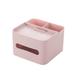 Latitude Run® Desk Organizer Plastic in Pink | 4.5 H x 7 W x 7 D in | Wayfair 29696BE84069443180EAA347F9BCE4CF