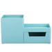 Inbox Zero Jenitza Desk Organizer Plastic in Blue | 3.5 H x 6.8 W x 3.5 D in | Wayfair 54CD5D456D9B4A60BB4806E422AA9712