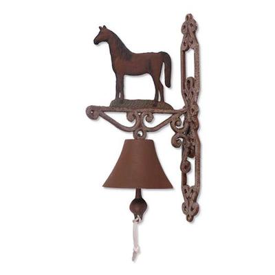 Sunset Vista Designs 382871 - Horse Bell (38287) Fence Post Wall Decor