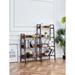 3&4 Metal Layer Ladder Bookshelf Storage Shelves