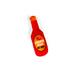 Hot Sauce Plush Dog Toy, Medium, Red