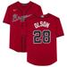 Matt Olson Red Atlanta Braves Autographed Nike Replica Jersey