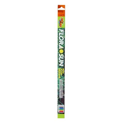 Zoo Med T-8 Flora Sun Max Plant Growth Fluorescent Bulb, 18" L, 15 Watts
