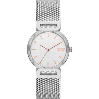 DKNY - Damenuhr Edelstahl Damenuhren 1 ct