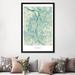 East Urban Home 'Cairo Vintage Blue Watercolor Urban Blueprint Map' Graphic Art Print on Canvas Canvas/Metal in Blue/Green/White | Wayfair