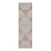 White 144 x 30 x 0.25 in Area Rug - LOOMY Folk Handwoven Natural Indoor/Outdoor Area Rug Recycled P.E.T. | 144 H x 30 W x 0.25 D in | Wayfair