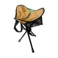 Travel Chair Slacker Folding Camping Stool Metal in Brown/Orange/Yellow | 20 H x 14 W x 14 D in | Wayfair 1389V-RCYCL