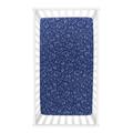 Trend Lab Fitted Sheet, Cotton in Blue/Indigo | 10 H x 28 W in | Wayfair 103884