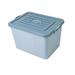 Umber Rea Plastic Box Plastic in Blue | 9.44 H x 16.73 W x 11.41 D in | Wayfair 07CCY1223YUUZSFXC0CU