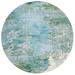 Green 48 x 0.3 in Area Rug - Etta Avenue™ Etta Abstract Light Blue/Area Rug | 48 W x 0.3 D in | Wayfair 09E2DA14BB564087BBED4D27BE43E3DA