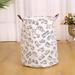 Williston Forge Storage Laundry Hamper Fabric in Gray/Pink | 19.6 H x 15.7 W x 15.7 D in | Wayfair E23CEB90C8D948DAA844FD7220B602FF