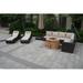 Sol 72 Outdoor™ Caesar Wicker/Rattan 8 - Person Seating Group w/ Cushions Synthetic Wicker/All - Weather Wicker/Wicker/Rattan | Wayfair