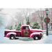 The Holiday Aisle® Snowy Day In Wellsboro by Lori Deiter - Wrapped Canvas Print Canvas | 8 H x 12 W x 1.25 D in | Wayfair