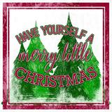 The Holiday Aisle® Have Yourself A Merry Little Christmas Canvas | 20 H x 20 W x 1.25 D in | Wayfair 2DD22BD9DC0F4529BD8B18A248F08AE4