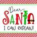 The Holiday Aisle® Dear Santa Canvas | 20 H x 20 W x 1.25 D in | Wayfair E30BB2CBEE23422C984BFF43CB55535D
