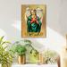 Fleur De Lis Living Icon Praying Angel - Painting on Wood in Brown | 12 H x 9 W x 1 D in | Wayfair 618A710B9B4A42B2B3E4CCB1078215A8
