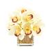Primrue Orchid Bouquet Floral Arrangement in Vase Polysilk in Yellow, Size 9.0 H x 9.0 W x 9.0 D in | Wayfair 90F35F90923F460CBB7AEEAE1912720C