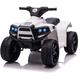 Voiture 4x4 quad buggy électrique enfant 18-36 mois 6 V 3 Km/h max. effet lumineux sonores métal PP