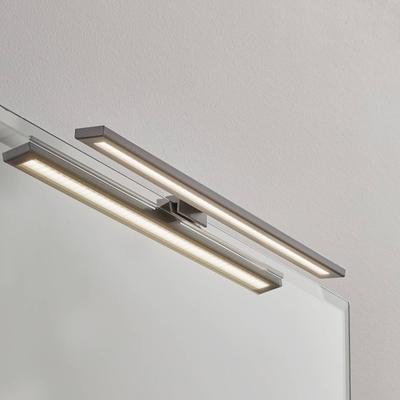Wandlampe Espelho MCJ, alu / grau / zink, für Badezimmer, Metall, Modern, Wandleuchte, Wandlampe Bad Image