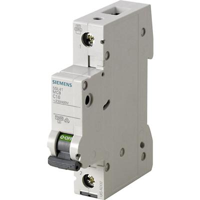 5SL41166 Leitungsschutzschalter 1polig 16 a 230 v, 400 v - Siemens Image