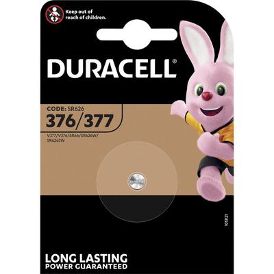 Duracell - Knopfzelle 377 1.55 v 1 St. 28 mAh Silberoxid SR66 Image