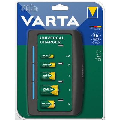 Varta - Ladegerät lcd Universal Charger+ für verschiedene Akku Größen