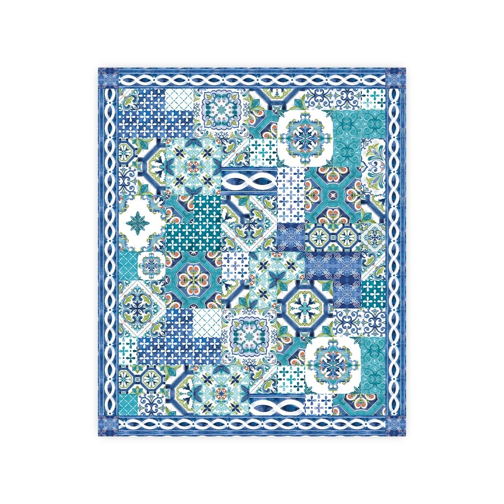 Laural Home Callisto Tiles Tablecloth