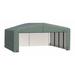ShelterTube Wind and Snow-Load Rated Garage, 10x18x8 Green - 10.0 x 18.1 x 8.2