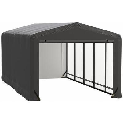 ShelterTube Wind and Snow-Load Rated Garage, 20x32x12 Green - 20.2 x 31.5 x 11.8