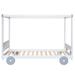 Pein Twin Size Canopy Car-Shaped Platform Bed