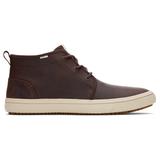 TOMS Men's Brown Water Resistant Mid Top Sneakers Carlo Terrain Shoes, Size 10