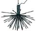 Vickerman 682494 - 80Lt x 16" Green Starburst Red LED (X21G083) Hanging Christmas Light Star