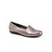 Extra Wide Width Women's Sage Loafer by Trotters in Pewter (Size 9 1/2 WW)
