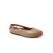 Extra Wide Width Women's Sandy Adjustable Back Slip On Clog by SoftWalk in Taupe (Size 7 1/2 WW)