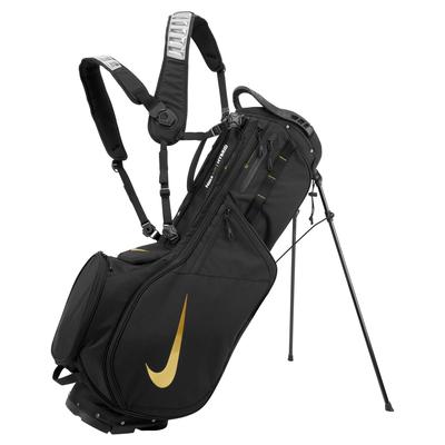 Nike Air Hybrid 2 Golf Bag Black/Metallic Gold