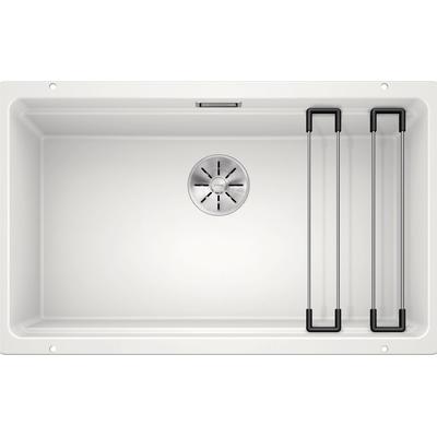 BLANCO Granitspüle "ETAGON 700-U" Küchenspülen Gr. beidseitig, weiß Küchenspülen