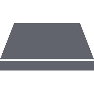 Gelenkarmmarkise SPETTMANN "STAR FIX", grau (anthrazit), B:300cm, Polyacryl, Markisen, 300 cm Breite, 200 cm Ausfall, Volant gewellt