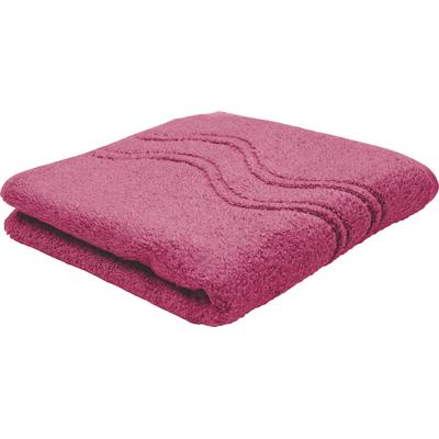 Handtuch ROSS "Cashmere feeling", lila (malve), B:50cm L:100cm, Frottier, Baumwolle, Handtücher (Packung), 100% Baumwolle, mit Wellen-Bordüre, große Farbauswahl Image
