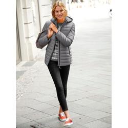 Steppjacke CASUAL LOOKS, Damen, Gr. 38, grau, 100% Polyester, unifarben, Jacken