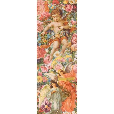 ARCHITECTS PAPER Fototapete "Angel In Paradise" Tapeten Floral Tapete Natur Engel Bunt Tapete Floral Panel 1,00m x 2,80m Gr. B/L: 1 m x 2,8 m, bunt (blau/bunt/rot)