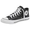 Sneaker CONVERSE "CHUCK TAYLOR ALL STAR MALDEN STREET", Gr. 43, schwarz-weiß (schwarz, weiß), Textil, sportlich, Schuhe Sneaker high Sneakerboots Skaterschuh