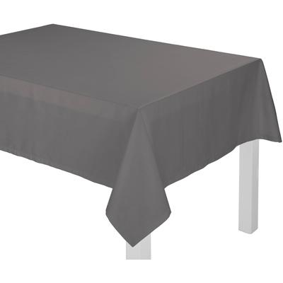 Tischdecke WIRTH "NEWBURY" Gr. 5, grau, B:130cm L:220cm, Polyester, Baumwolle, Tischdecken