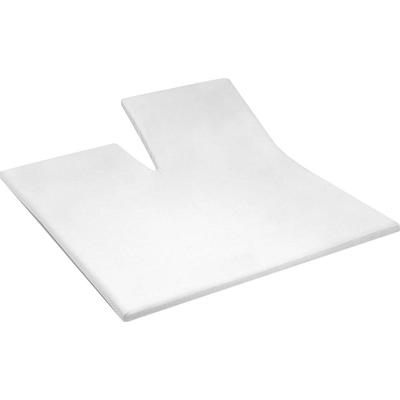 Spannbettlaken CINDERELLA "Basic Split", weiß, B:180cm L:210cm, Renforcu00e9, Obermaterial: 100% Baumwolle, Laken, mit Gummizug Image
