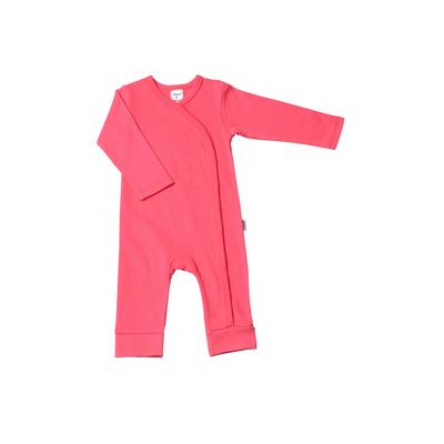 Strampler LILIPUT, Baby, Gr. 50/56, EURO-Größen, lila (beere), 100% Baumwolle, klassisch, Langarm, Overalls, mit Druckknöpfen