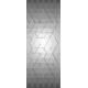 MARBURG Fototapete Tapeten grafisch, gut lichtbeständig, restlos abziehbar Gr. B/L: 1,06 m x 2,70 m, bunt (grau, silberfarben) Fototapeten