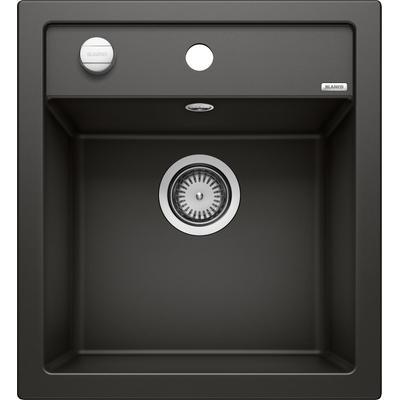 BLANCO Granitspüle "DALAGO 45" Küchenspülen Gr. beidseitig, schwarz Küchenspülen