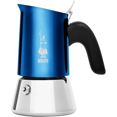 BIALETTI Espressokocher Venus blau Kaffee Espresso Haushaltsgeräte